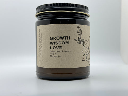Growth, Wisdom, Love - 9oz